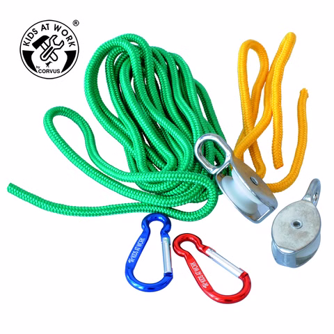 Carrucola con corda 5 m