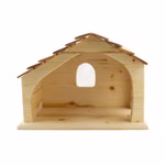 Houten ledikantstal