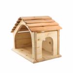 Houten ledikantstal