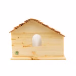 Houten ledikantstal
