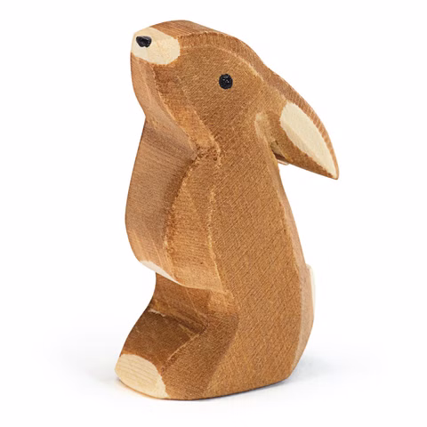 Ostheimer Hase, nach oben schauend