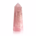 Rose quartz tips large Rose quartz tips large