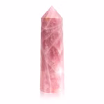 Rose quartz tips large Rose quartz tips large