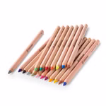 STOCKMAR coloured pencils, triangular 18+1