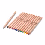Coloured pencils hexagonal, 12 + 1