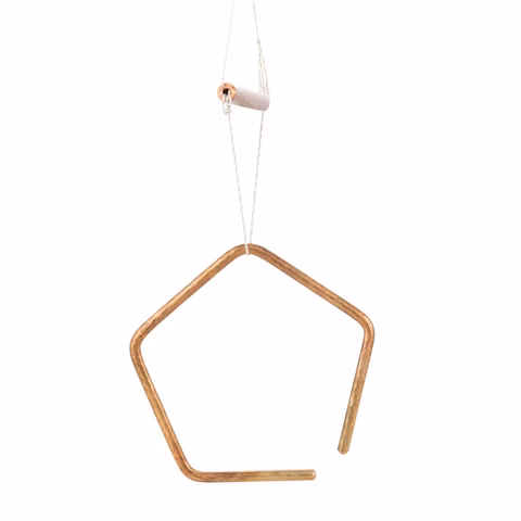 Bronze pentangle
