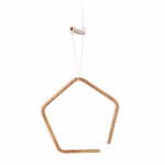 Bronze pentangle