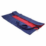Coloured pencil case - blueberry/cherry