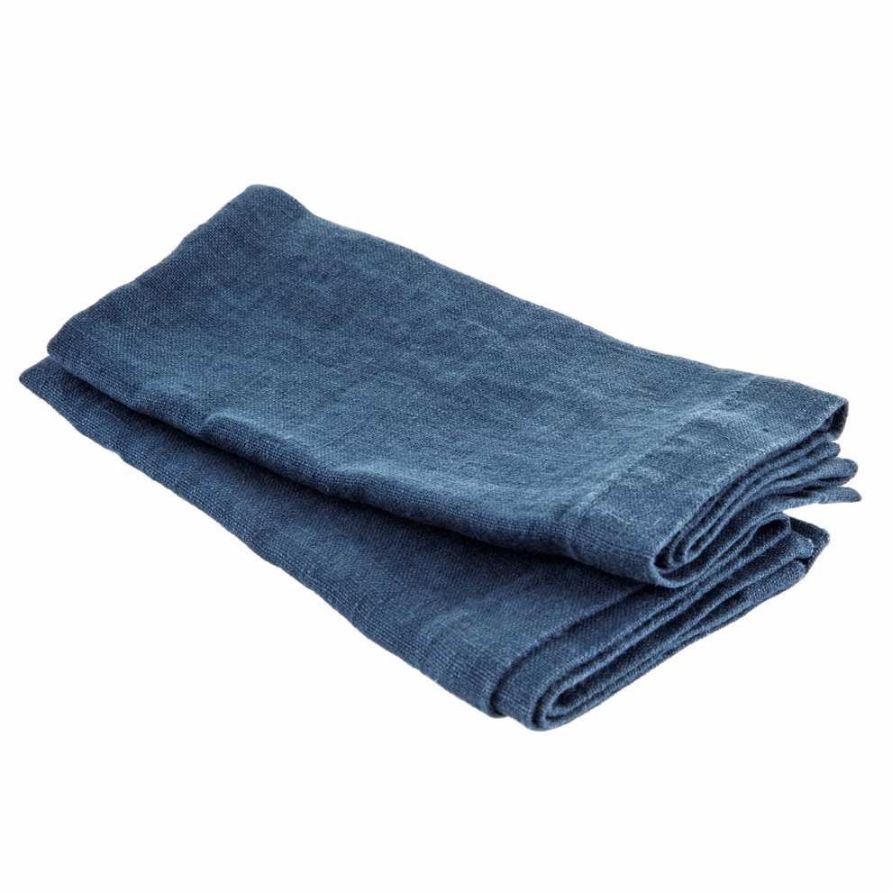 Linen napkins turquoise Linen napkins turquoise