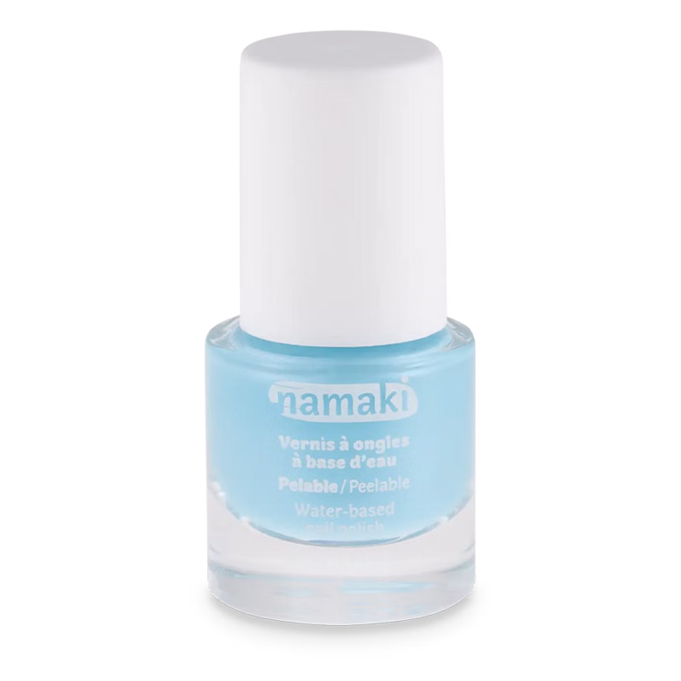 Water-based nail varnish light blue Water-based nail varnish light blue