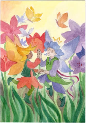 Set di cartoline Gioia di primavera