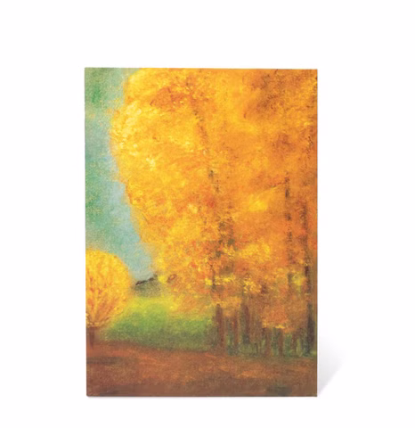 Ansichtkaart Herfstbomen