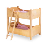 Double bunk bed for dolls