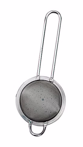 Colino in acciaio inox con manico