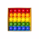 Knikkerset Regenboog