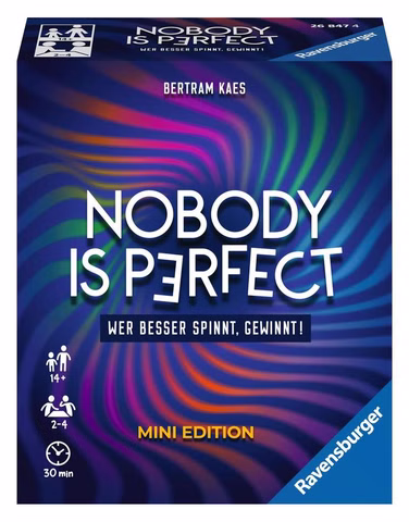 Le jeu : Nobody is perfect mini edition