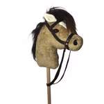 Cheval de bois en coton bio