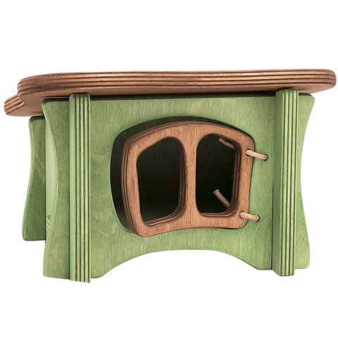 Casa para conejos y gansos