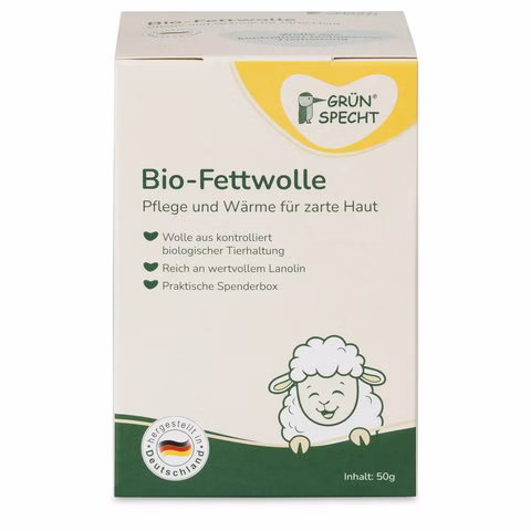 Bio-Fettwolle