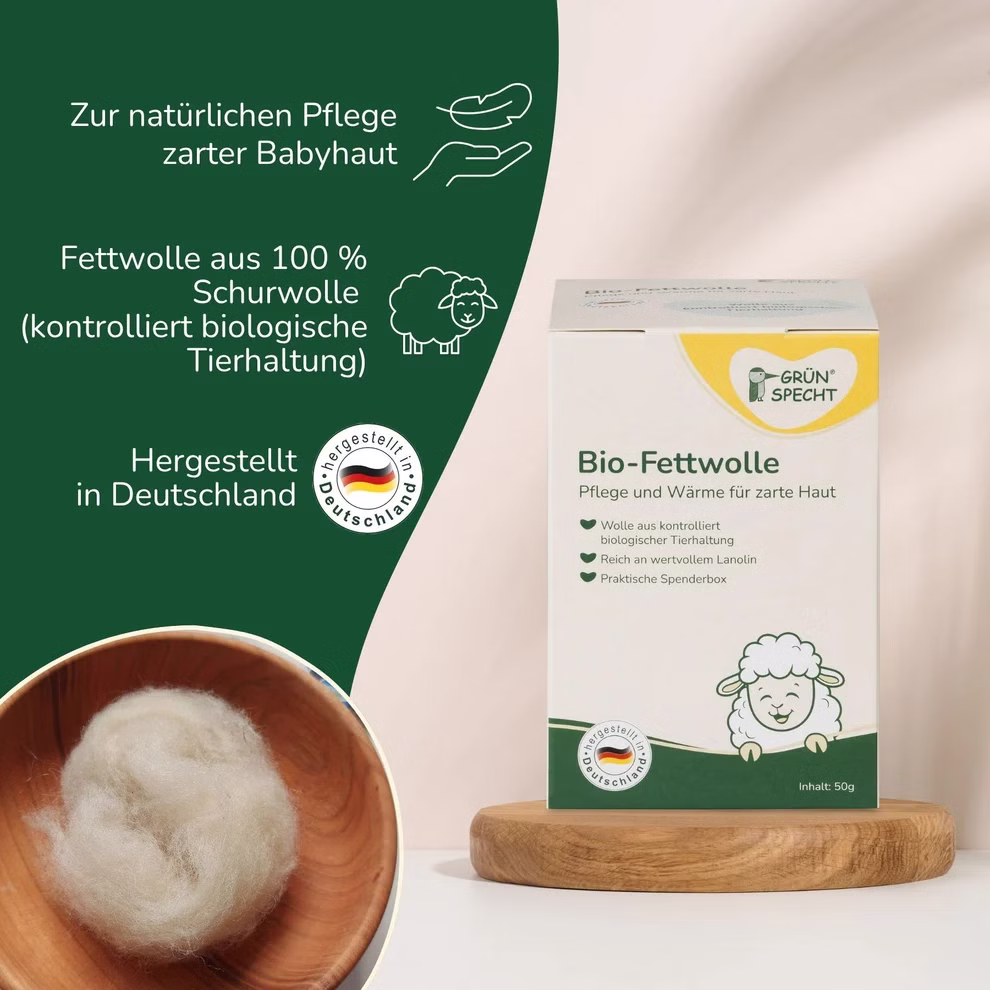 Bio-Fettwolle Bio-Fettwolle