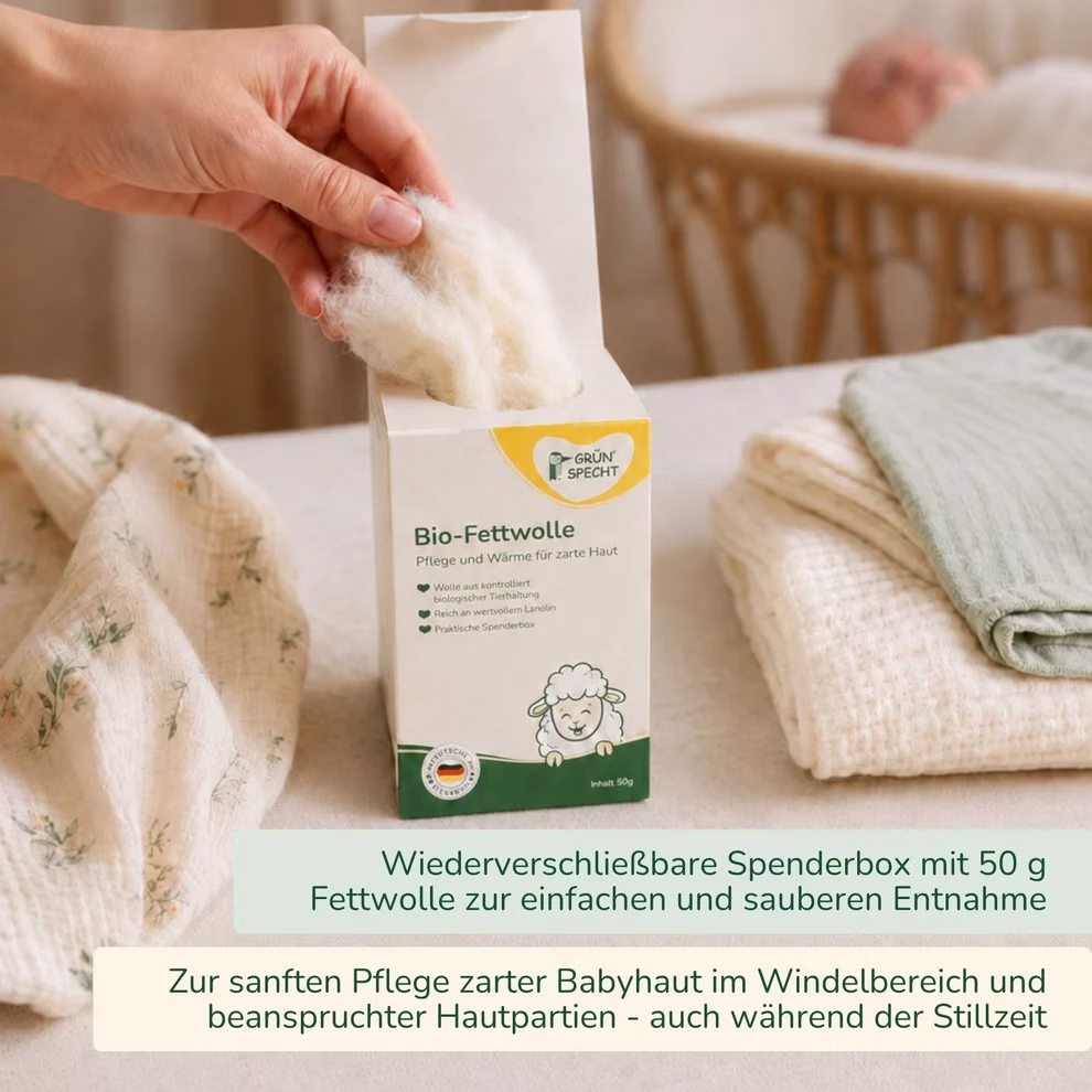 Bio-Fettwolle Bio-Fettwolle