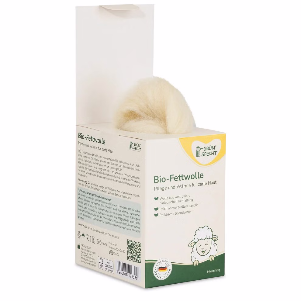 Bio-Fettwolle Bio-Fettwolle