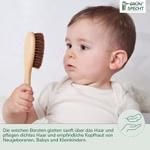 Babybürste aus Rosshaar Babybürste aus Rosshaar