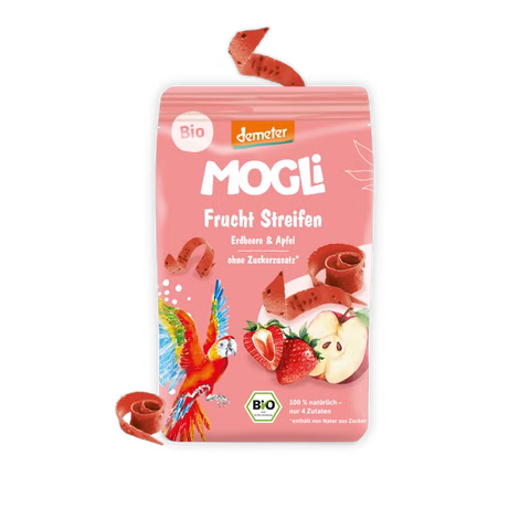Bandes de fruits fraise & pomme