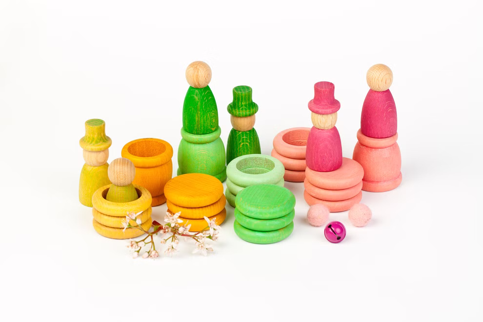 Grapat Wooden Toy Spring Set Grapat Wooden Toy Spring Set