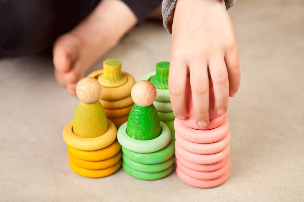 Grapat Wooden Toy Spring Set Grapat Wooden Toy Spring Set
