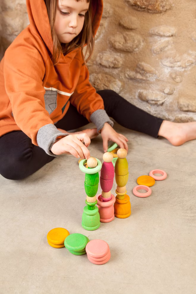 Grapat Wooden Toy Spring Set Grapat Wooden Toy Spring Set