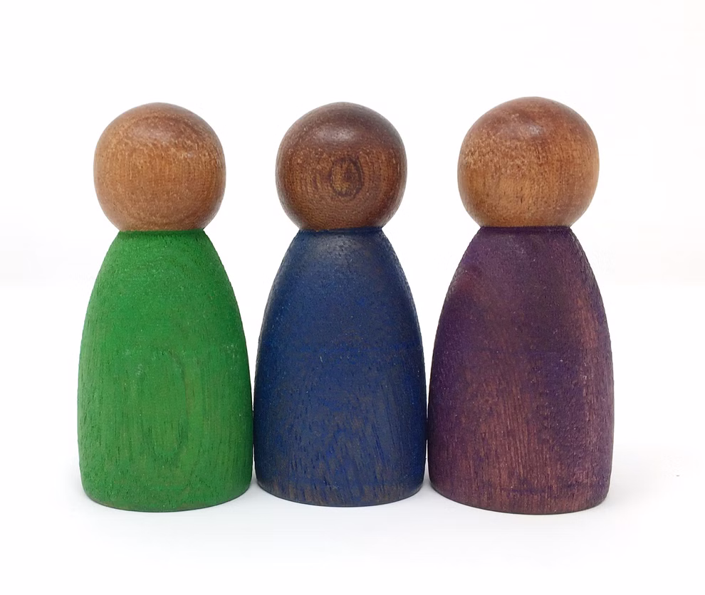 Giocattolo in legno per bambini Grapat, legno scuro Giocattolo in legno per bambini Grapat, legno scuro