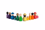 Juguete de madera Grapat 12 figuras de madera diferentes