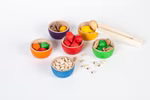 Grapat Wooden Toy Bowls & Acorns