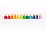 Grapat wooden toy 12 children, rainbow