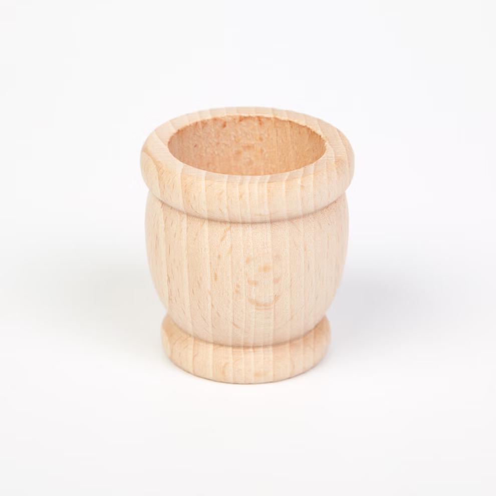 Jouets en bois Grapat 6 gobelets, naturel Jouets en bois Grapat 6 gobelets, naturel