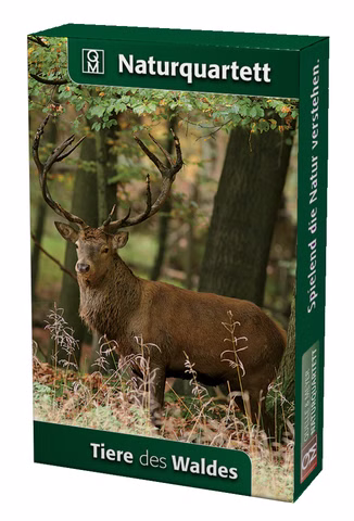 Naturquartett Tiere des Waldes