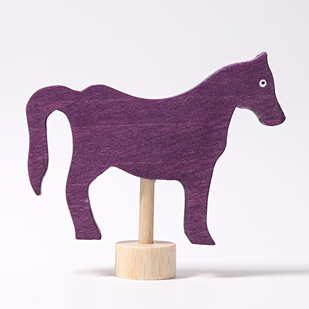 Grimm`s plug figure purple horse Grimm`s plug figure purple horse