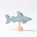 Figura de enchufe de tiburón de Grimm Figura de enchufe de tiburón de Grimm