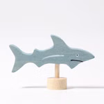 Figura de enchufe de tiburón de Grimm Figura de enchufe de tiburón de Grimm