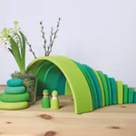 Grimms Groot Regenboog Weide Groen