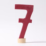 Grimms Birthday Plug Numbers 7