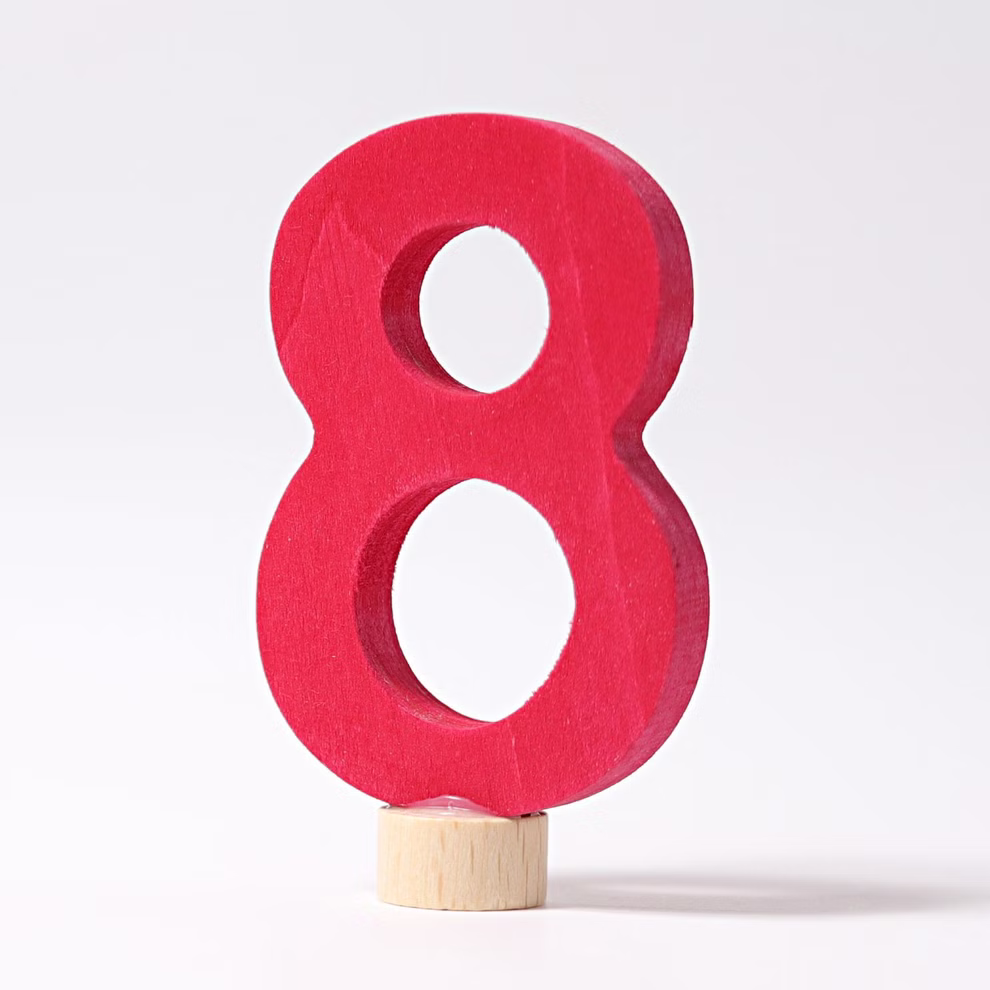 Grimms Birthday Plug Numbers 8