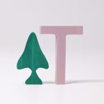 Grimms letters van hout T