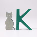 Grimms lettere in legno K Grimms lettere in legno K