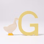 Grimms Lettres en bois G