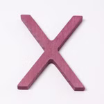 Grimms Lettres en bois X