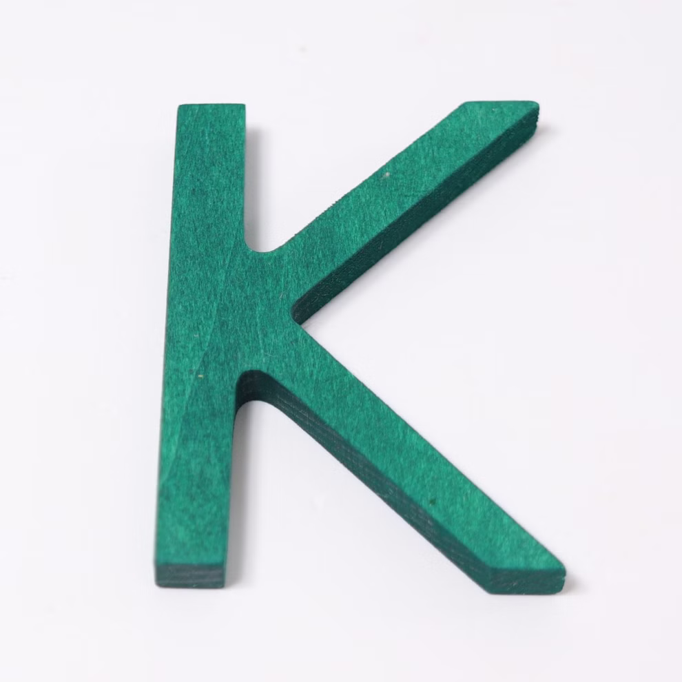 Grimms lettere in legno K Grimms lettere in legno K