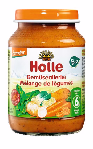 Tarros Holle Demeter de todo tipo de verduras