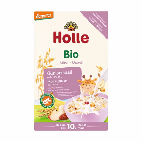 Holle Demeter Junior Muesli con Fruta